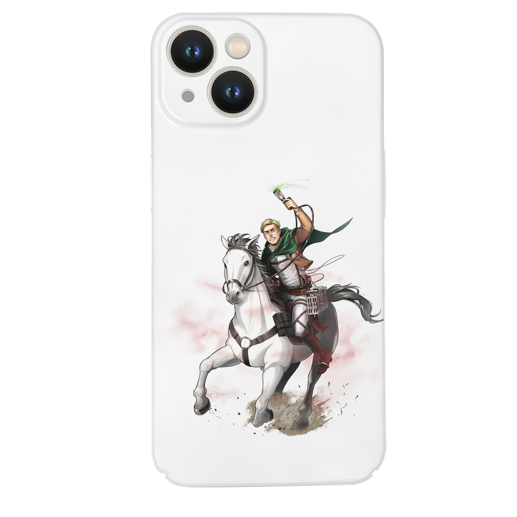 （画像用） 進撃の巨人 エルヴィン・スミス Attack on Titan Erwin Smith 【iPhone 14シリーズ対応】ハードケース